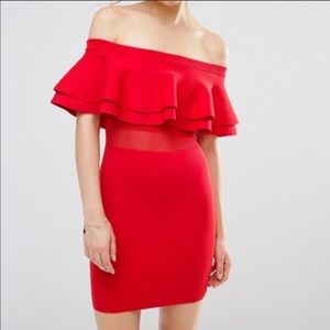 Off-the-Shoulder Bodycon Dress